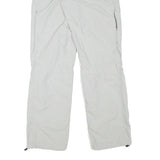 SCHOFFEL Womens White Regular Fit Straight Leg Trousers W27 L30 Outdoor Casual