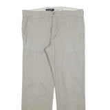 DOCKERS Mens Slim Cotton Blend Beige Slim Fit Trousers W35 L30 Casual Smart Wear