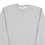CARHARTT Mens Grey Cotton Blend Crew Neck S Classic Pullover Sweatshirt