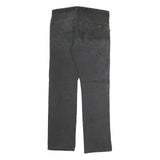 DICKIES Mens Jeans Black Regular Straight Denim W34 L32 Workwear Zip Closure