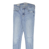 LEVI'S 720 Womens Jeans Blue Slim Skinny Denim Light W27 L28 Stretch Zip