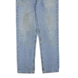 CARHARTT Womens Regular Fit Light Blue Denim Jeans W32 L32 Cotton Blend Zip