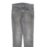 LEVI'S 519 HI-BALL Mens Jeans Grey Slim Skinny Denim W30 L30 Zip Closure