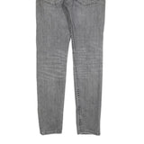 LEVI'S 519 HI-BALL Mens Jeans Grey Slim Skinny Denim W30 L30 Zip Closure
