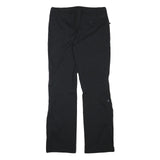 CRIVIT Womens Polyester Blend Black Regular Fit Straight Leg Trousers W31 L30
