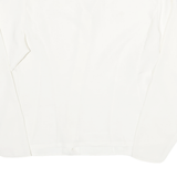 SUSAN BRISTOL Womens White Shirt UK 10 Floral Embroidered Collar Button Shirt
