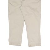LEVI'S Womens Slim Beige Denim Slim Jeans W32 L22 Modern Crop Cotton Blend