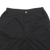 JENIFER MOORE Womens Shorts Black Casual Plain S W26 Lightweight Button Fly