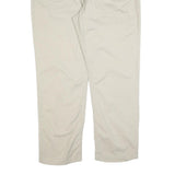 DICKIES Womens Cotton Blend Beige Relaxed Straight Trousers W36 L32 Workwear