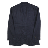 PENDLETON Mens Black Wool Classic Jacket L Button Plain Blazer