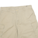 NAUTICA Mens Shorts Beige Cargo Classic XL W34 Cotton Blend Comfortable