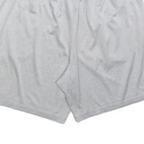 REEBOK Mens Grey Casual Polyester Sports Shorts L W34 Lightweight Breathable
