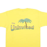 SCREEN STARS BEST Womens Yellow Dolly Graphic Print T-Shirt M Crew Neck Short