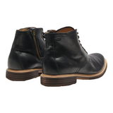 UGG Lace-Up Boots Black Leather Womens UK 7.5