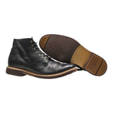 UGG Lace-Up Boots Black Leather Womens UK 7.5