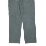 DOLCE & GABBANA Mens Cotton Blend Grey Regular Fit Straight Leg Trousers W36 L30