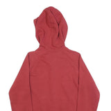 CARHARTT Womens Red Zip Hooded Hoodie XS Embroidered Logo Casual Sweatshirt