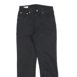LEVI'S 501 Big E Womens Jeans Black Regular Straight Denim W24 L28 Classic