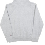 CHAMPION Mens Grey Hoodie M Cotton Blend Pullover Hooded Sweatshirt
