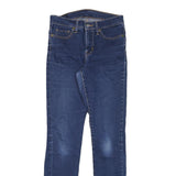 LEVI'S Womens Blue Slim Skinny Denim Medium W26 L31 Stretch Cotton Blend Jeans