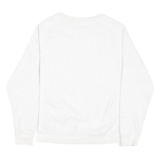 CHAMPION Mens White BYU-Idaho Crew Neck M Cotton Sweatshirt Casual Pullover