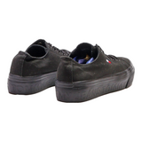 TOMMY HILFIGER Low Top Trainers Black Canvas Womens UK 5