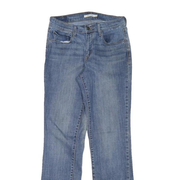 LEVI'S Womens 505 Regular Fit Straight Leg Denim Medium Wash W27 L30 Classic