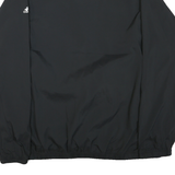ADIDAS Mens Black 2XL Polyester Blend Track Jacket Athletic Zip Casual