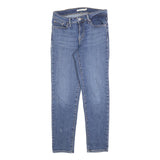 LEVI'S 712 Womens Jeans Blue Slim Skinny Denim Light W29 L26 Zip Cotton Blend