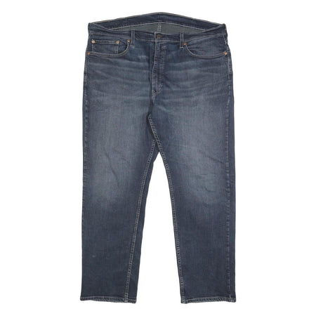 LEVI'S 559 Tapered Mens Jeans Blue Relaxed Denim Medium W40 L30 Cotton Blend Zip