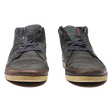 TOMMY HILFIGER Chukka Boots Blue Leather Mens UK 6.5