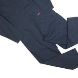 DICKIES Mens Navy Blue Cotton Blend Classic Dungarees L W40 L30 Workwear