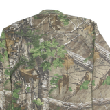 CABELA'S Mens Green Brown Camouflage Shirt M Realtree Xtra Outdoor Hunting