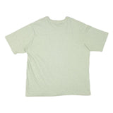 CARHARTT Mens Cream & Blue Pocket T-Shirt 2XL Short Sleeve Crew Neck Casual