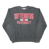 CHAMPION Mens Grey Wittenberg University Crew Neck M Cotton Sweatshirt