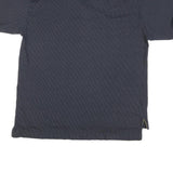 NAUTICA Mens Blue & Yellow Short Sleeve Polo Shirt XL Cotton Blend Classic Fit