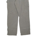 CARHARTT Mens Regular Fit Cotton Blend Grey Workwear Trousers W32 L32 Durable