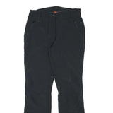 LAFUMA Womens Regular Black Polyester Blend Trousers W30 L31 Outdoor Zip Pocket