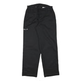 RED KAP Mens Black Cotton Blend Regular Straight Trousers W28 L30 Classic