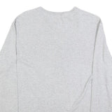 MAJESTIC Mens Grey Indianapolis Colts Long Sleeve Crew Neck T-Shirt M Cotton