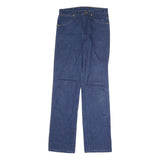WRANGLER Mens Jeans Blue Regular Straight Denim Medium W30 L32 Classic Fit Zip