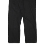 WRANGLER Mens Black Regular Fit Straight Leg Denim Jeans W31 L30 Comfortable