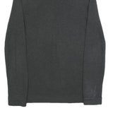 POLO RALPH LAUREN Mens Black Long Sleeve Plain Polo Shirt S Cotton Blend