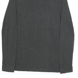 POLO RALPH LAUREN Mens Black Long Sleeve Plain Polo Shirt S Cotton Blend