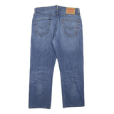 LEVI'S Mens Jeans Blue Regular Straight Denim Medium W33 L24 Classic Zip Cotton