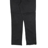 LEVI'S Womens Jeans Black Classic Straight Denim Raw W32 L30 Comfortable Stylish