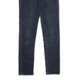 LEVI'S 511 Mens Jeans Blue Slim Skinny Denim Medium W30 L34 Stretch Zip