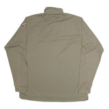 SWEATMANAGEMENT Mens Beige Long Sleeve Polo Shirt XL Crew Neck Performance