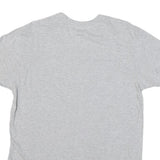 ADIDAS Mens Grey Black Logo Graphic T-Shirt L Short Sleeve Crew Neck Casual