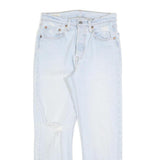 LEVI'S 501 BIG E Womens Jeans Blue Regular Straight Denim Light W26 L26